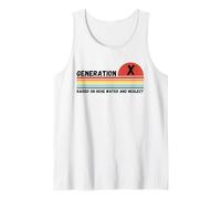 GEN X Raised On Hose Water And Neglect, Humor Generation X Tank Top