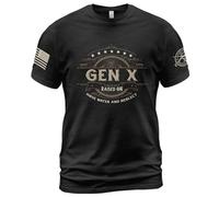 Gen X Raised On Hose Water and Neglect Shirt, Gen X T Shirt Women, Gen X Shirts for Men, Generation X Shirt 3, Black, XL
