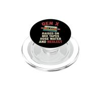 Gen X Retro Cassette Tape Humor Generation PopSockets PopGrip for MagSafe