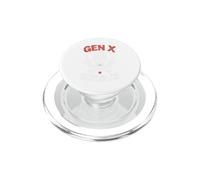 Gen X The Badass Generation Skull Middle Finger PopSockets PopGrip for MagSafe