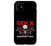 Gen X THE Fearless ERA, BORN BEFORE THE CHAOS Gen X Fearless Case for iPhone 11