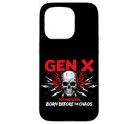 Gen X THE Fearless ERA, BORN BEFORE THE CHAOS Gen X Fearless Case for iPhone 15 Pro