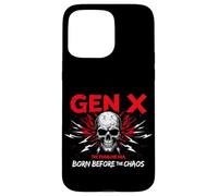 Gen X THE Fearless ERA, BORN BEFORE THE CHAOS Gen X Fearless Case for iPhone 15 Pro Max