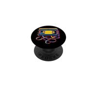 Gen X Vhs Glitch Retro 80s Vaporwave PopSockets Adhesive PopGrip