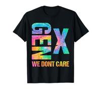 Gen X We Don't Care Funny Generation X 1965 -1980 T-Shirt