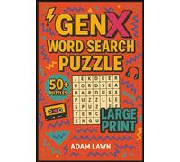 Gen X Word Search Puzzle