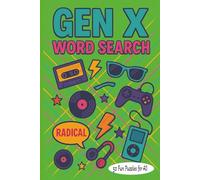 Gen X Word Search Puzzle Book: Puzzles for the Generation That Rewound Tapes with a Pencil