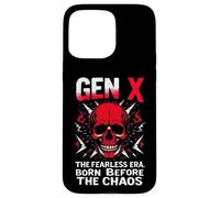Gen XTHE Fearless ERA. BORN BEFORE THE CHAOS Gen X Fearless Case for iPhone 15 Pro Max