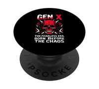 Gen XTHE Fearless ERA. BORN BEFORE THE CHAOS Gen X Fearless PopSockets Adhesive PopGrip