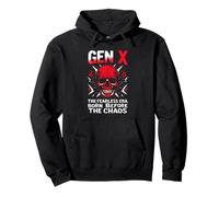 Gen XTHE Fearless ERA. BORN BEFORE THE CHAOS Gen X Fearless Pullover Hoodie