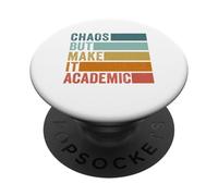 Gen Z Alpha Back To School Chaos But Make It Academic PopSockets Adhesive PopGrip