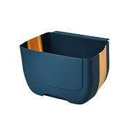 GEN:ZAI Convenient Over-the-Door Mini Bin for Kitchen & Car | Blue & White Options | Mess-Free Food Disposal | Space Saving Solution