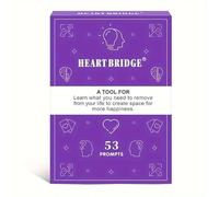 GEN:ZAI Self-Discovery & Reflection Card Deck (53 Prompts) - A Tool for Personal Growth, Emotional Intelligence & Mindfulness Card Game, Birthday Present, Christmas Stocking Filler
