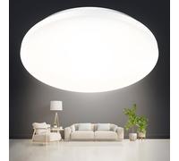 genatu Ceiling Light,18W,1800LM,4000K,Modern Dome Ceiling Lights,CRI＞80,No Flicker,Ceiling Lamp for Living Room,Bedroom,Hallway,Garage - Ø31cm