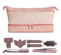 GENCAM Carrying Case Compatible with Shark FlexFusion Pink | Travel Case Compatible with Shark FlexFusion Hair Straightener, HD641S/HD642S Accessories Organizer