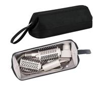GENCAM Carrying Case for Shark Flexstyle/Dyson Airwrap, Travel Case for Shark HD430 FlexStyle, Portable Travel Storage Bag Compatible with Dyson Airwrap(Black)