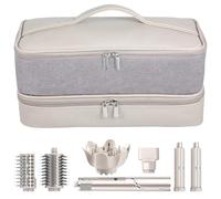 GENCAM Double-Layer Airwrap Travel Case for Shark Flexstyle, Carrying Storage organizer bag for Shark Flexstyle or FlexFusion, Travel Bag for Shark Flexstyle/Dyson Airwrap Styler and Attachments