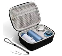 GENCAM Hard Carrying Case Compatible with Shark ChillPill, Hard Shell Travel Case Compatible with Shark ChillPill for Fan & Accessories with ChillPill Wristlet Attachment (Black)