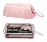 GENCAN Travel Case for Shark Flexstyle, Portable Storage Bag for Shark Flexstyle Hair Styler, Carrying Case for Flex Style 4-in-1 Air Styler & Hair Dryer (Pink)