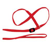 Gencon All-in-1 Headcollar and Lead Right-handed Red/Black