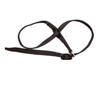 Gencon - All-in-One Anti Pull Dog Lead and Headcollar - Figure of 8 Dog Lead with Soft Loop Handle, Gentle Control - Left Hand - Washable - UK Made - Black