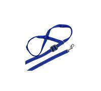 Gencon All-in-One Clip to Dog Collar Left Fit Headcollat for Dogs - Blue