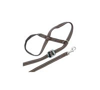 Gencon All-in-One Clip to Dog Collar Left Fit Headcollat for Dogs - Brown