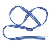 Gencon - Extra Large Anti Pull Dog Headcollar - Soft & Gentle Control - Practical Dog Training & Behaviour Aid - Right Hand - UK Made - Doesn't Include Lead - Blue/White