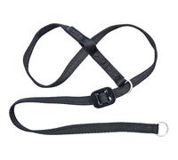 Gencon - Extra Large Anti Pull Dog Headcollar - Soft & Gentle Control - Practical Dog Training & Behaviour Aid - Left Hand - UK Made - Doesn't Include Lead - Black