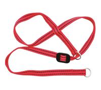 Gencon - Large Anti Pull Dog Headcollar - Soft & Gentle Control - Practical Dog Training & Behaviour Aid - Left Hand - UK Made - Doesn't Include Lead - Red/Black