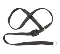 Gencon - Large Anti Pull Dog Headcollar - Soft & Gentle Control - Practical Dog Training & Behaviour Aid - Left Hand - UK Made - Doesn't Include Lead - Black