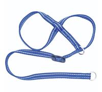 Gencon - Large Anti Pull Dog Headcollar - Soft & Gentle Control - Practical Dog Training & Behaviour Aid - Right Hand - UK Made - Doesn't Include Lead - Blue/White