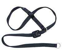 Gencon - Small Size Anti Pull Dog Headcollar - Soft & Gentle Control - Practical Dog Training & Behaviour Aid - Right Hand - UK Made - Doesn't Include Lead - Black