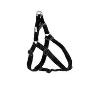 Gencon - Walk-Through Large Dog Harness - Soft, Gentle & Secure - Adjustable Fit, Single Lead Attachment Practical Dog Training & Behaviour Aid - Made in Britain - Black