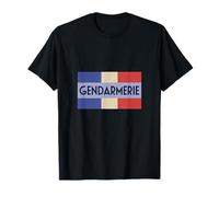 GENDARMERIE FRANCE POLICE GENDARME Costume Déguisement T-Shirt
