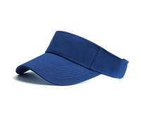 Gendeda Kids Sun Visor Hat for 4-10Y Boys Girls Summer Sport Beach Cap Adjustable Golf Tennis Sun Visor Cap Blue