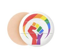 Gender Differences Around Rainbow Equality Air Cushion Makeup Foundation Sponge Powder Puff
