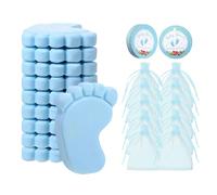 Gender Disclosure Favors - 10 Sets of Footprint Soap | Distinctive Keepsake Idea, Handmade Souvenirs for Guests, Shower, Gender Reveal, Souvenirs, Birth