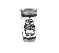 Gender Fluid Flag Lady Stainless Steel Insulated Tumbler