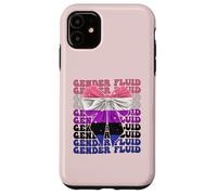 Gender Fluid Gender Queer Pride Flag LGBTQ Girl Coquette Case for iPhone 11