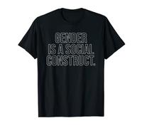 Gender Is A Social Construct Feminist Theory LGBT Supporter T-Shirt