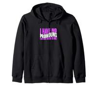 Gender Neutral Transexual Bisexual Equality Zip Hoodie