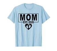 Gender Reveal 2026 - Boy - First Time Mom to Be T-Shirt