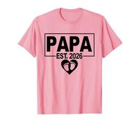 Gender Reveal 2026 - Girl - First Time Papa to Be T-Shirt