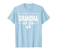 Gender Reveal 2026 Grandma to Be - Boy - First Time Grandma T-Shirt