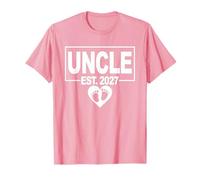 Gender Reveal 2027 - Girl - First Time Uncle to Be T-Shirt