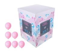 Gender Reveal Balloon Box Decorations Set for Shower Parties