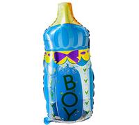 Gender Reveal Balloons 32 Inch Jumbo Foil Balloons Baby Boy Feeding Helium Balloons It is a Boy Baby Shower Pregnancy Birthday Party Welcome Party Decoration Pack of 2
