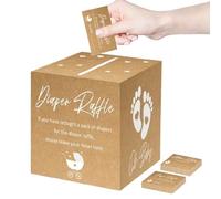 Gender Reveal Big Box, Gender Voting Game, Baby Shower Decoration, Sturdy Construction, Reusable Design, for Event, Holiday, Home, Celebration, Family Gathering, Pregnancy Announcement