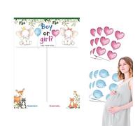Gender Reveal Board Games Gender Reveal Games Voting Board,Cast Your Vote Guessing Game, Gender Reveal Party Centerpieces